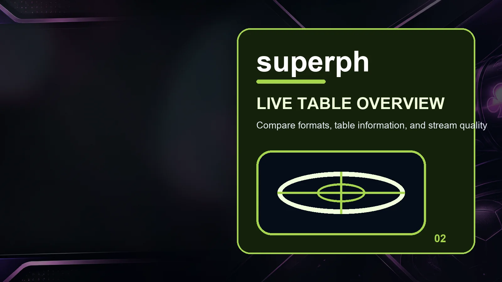 superph live casino full-width visual guide 2